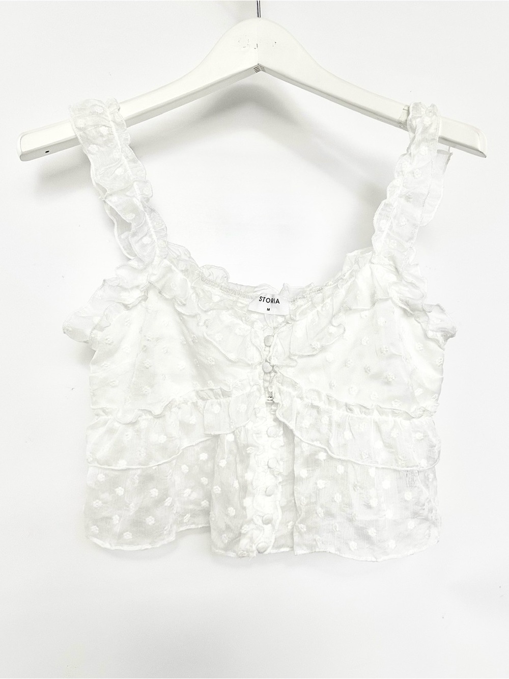 💲DROPcco⏰- Storia lace cami crop